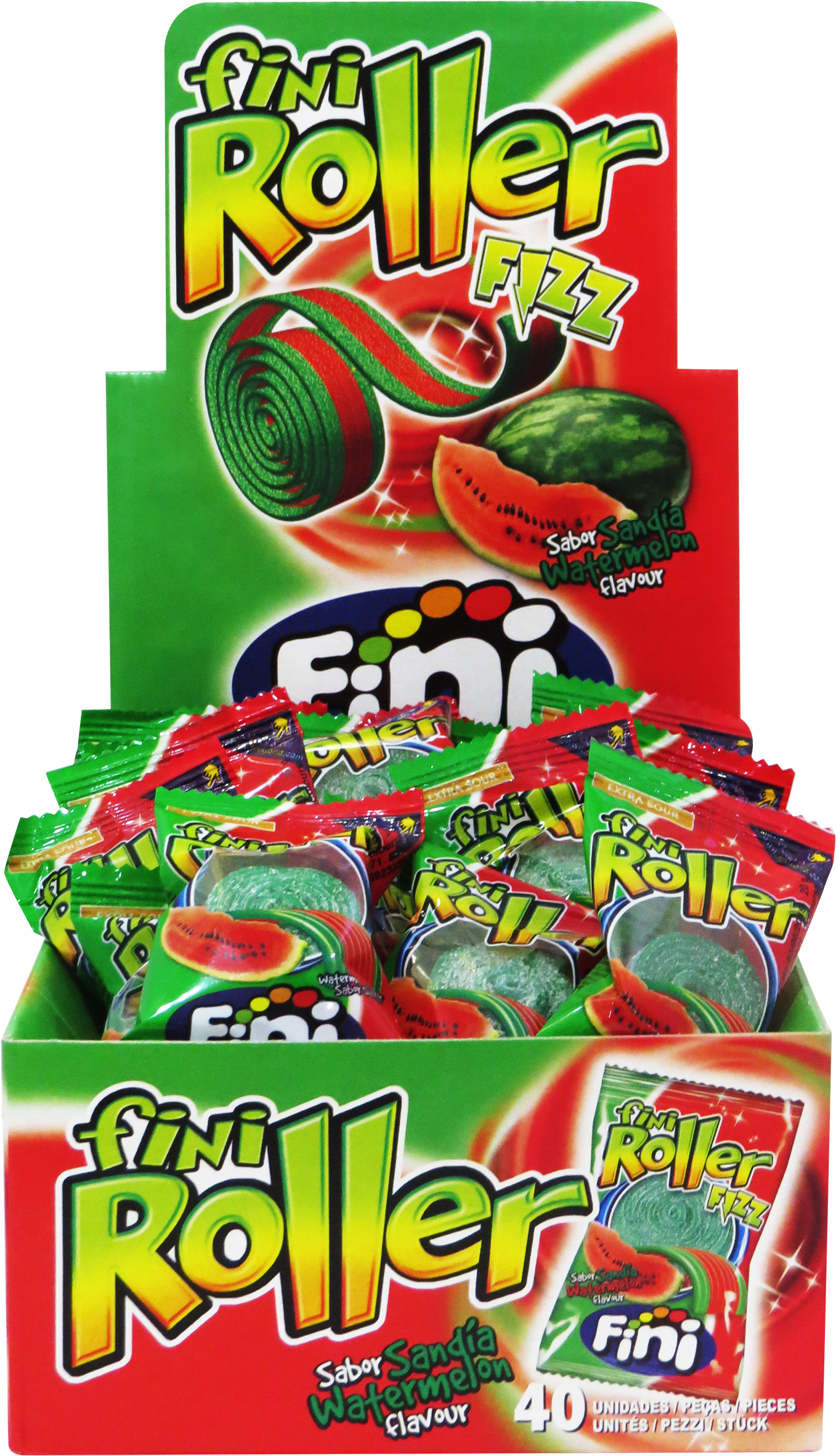 Fini Rollers Fizzy Watermelon Front