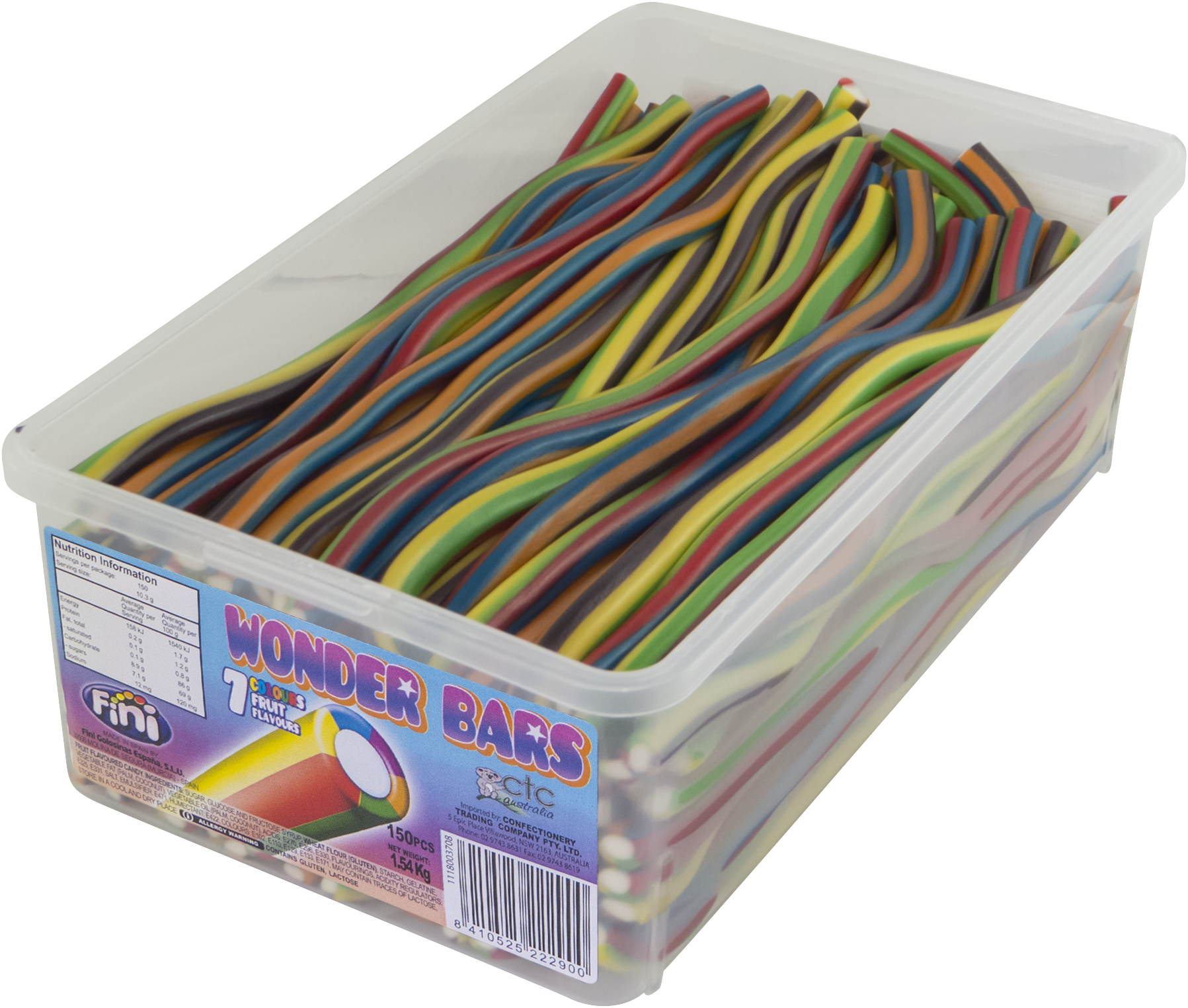 Fini Wonder Bars 150's open