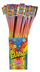 Giant Rainbow Straws