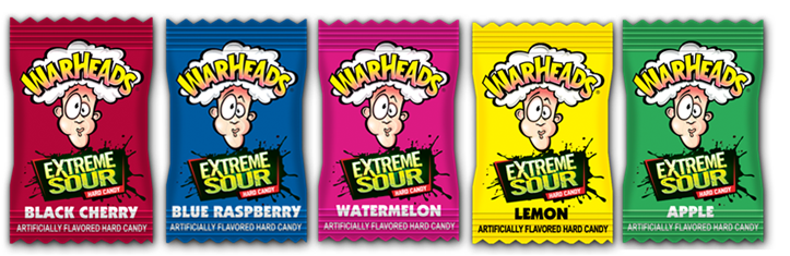 Warheads Tub 240pc