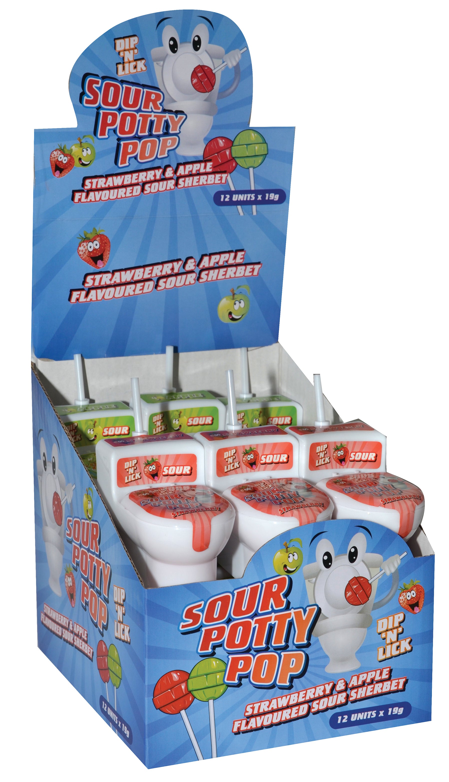 Sour Potty Pop x 12