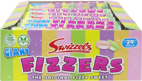 Swizzels Giant Fizzers 40g x 24