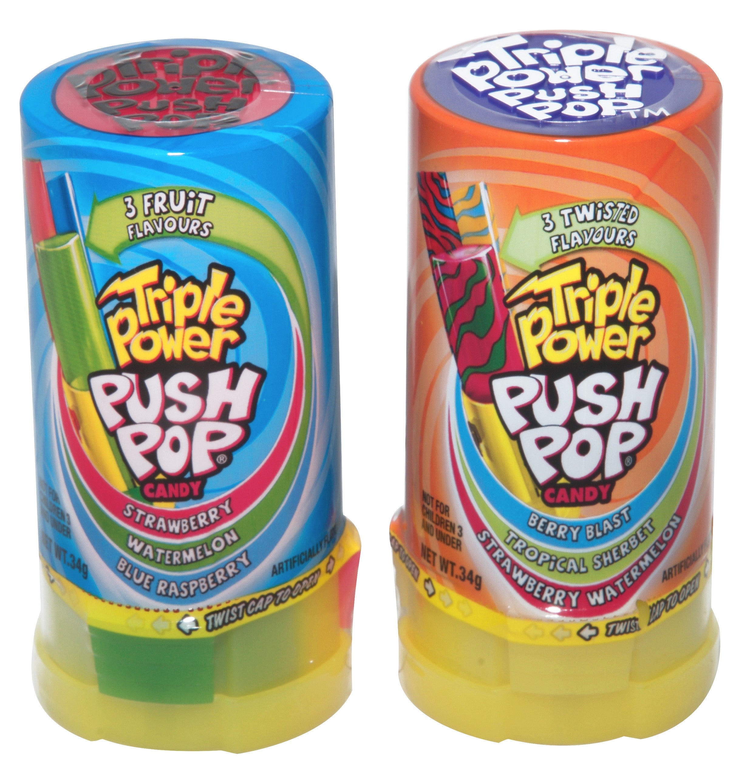 Triple Power Push Pop x 16