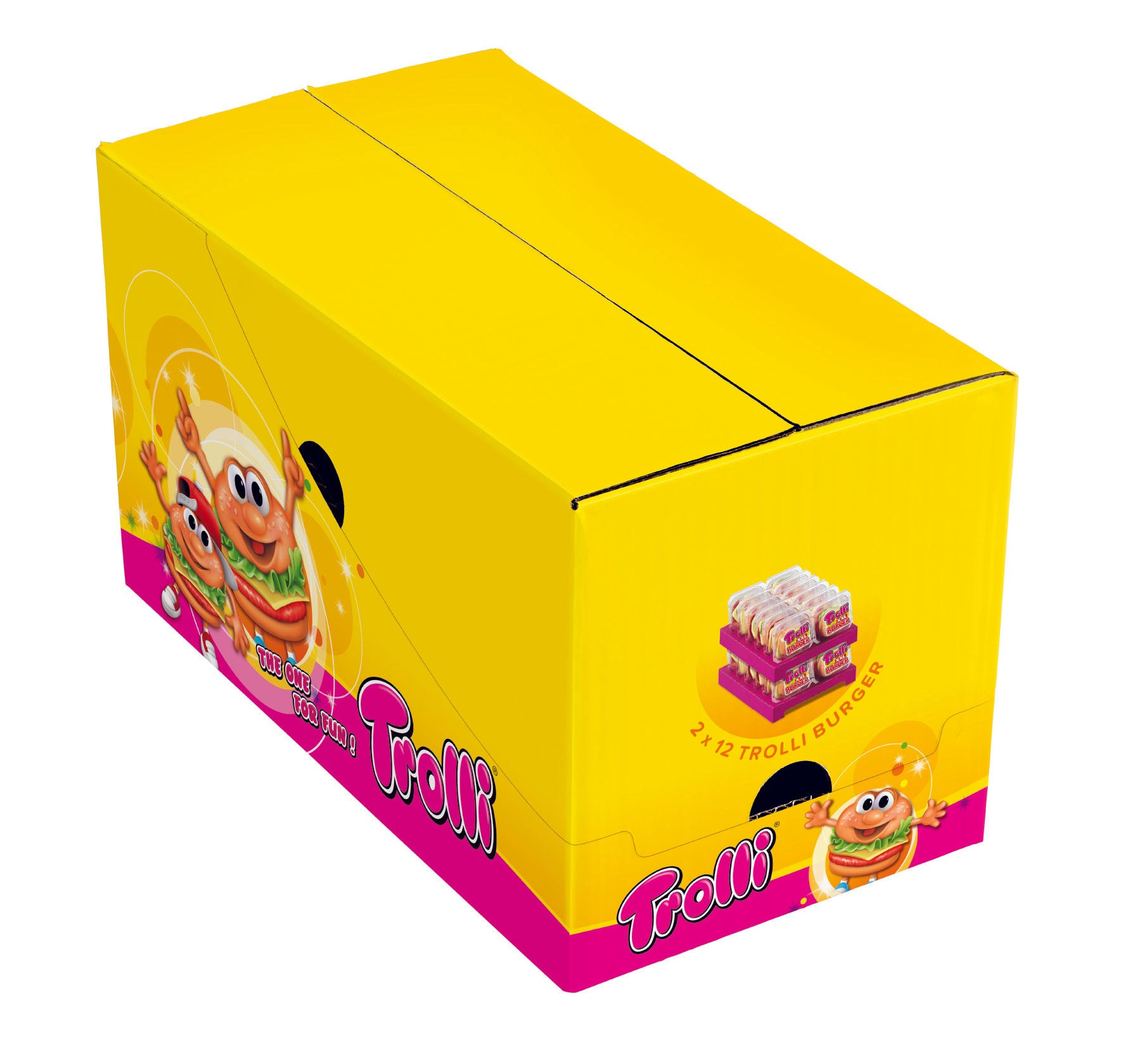 Trolli XXL Burger 50g  x 24